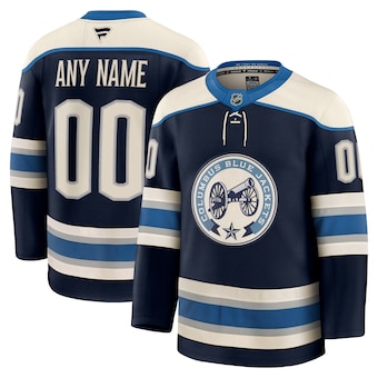 Custom Columbus Blue Jackets Jersey